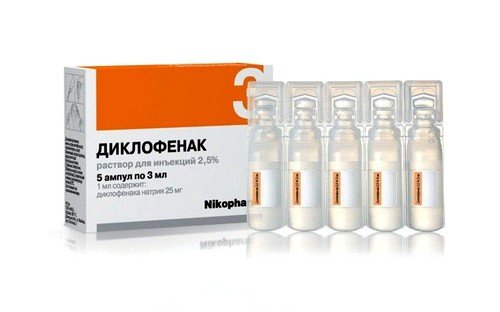 Диклофенак при подагре