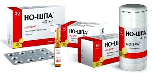 Но-шпа при СРК