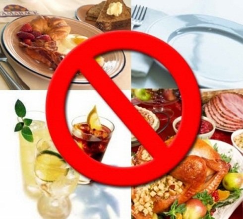 Продукты питания, которые нужно исключить из меню при гастрите