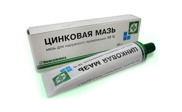 Цинковая мазь может использоваться при ветрянке