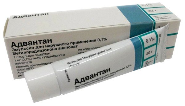 При аллергии применяется Адвантан