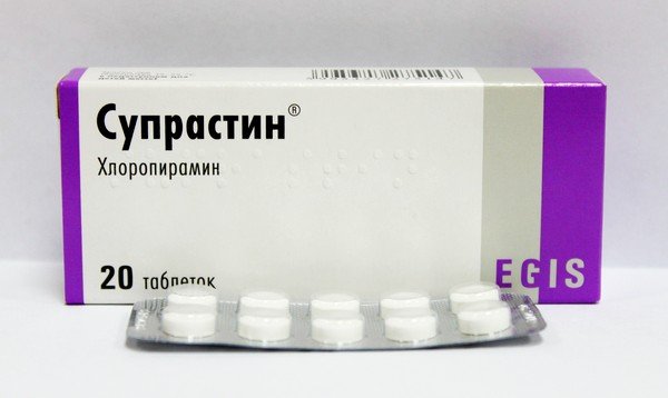 До приезда врача желателен прием антигистаминного препарата