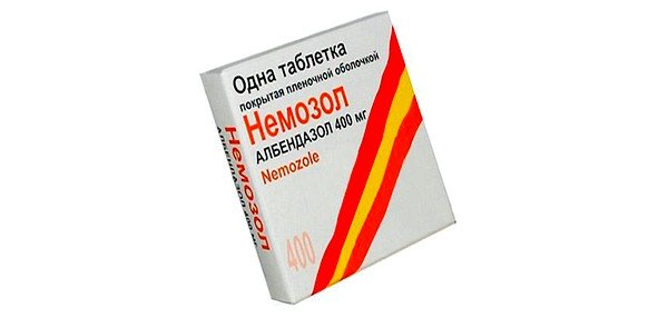 Очень эффективно лечение аскаридоза Немозолом